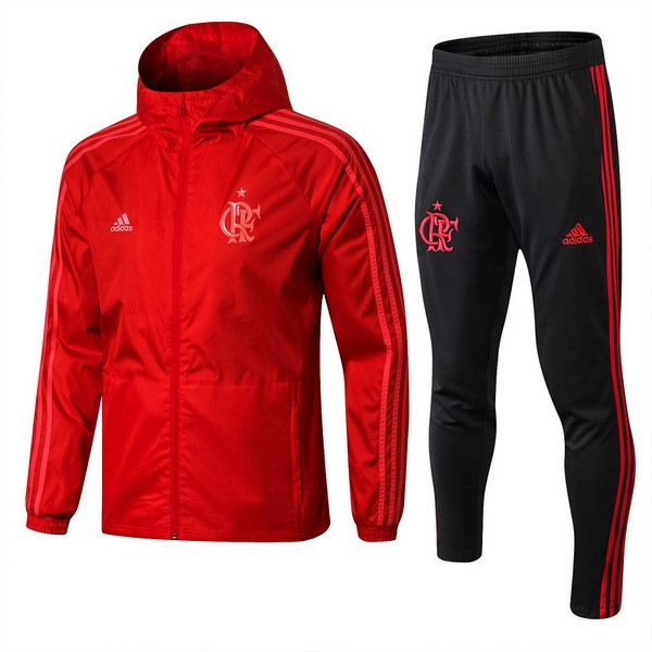 Rompevientos Conjunto Completo Flamengo 2018-19 Rojo